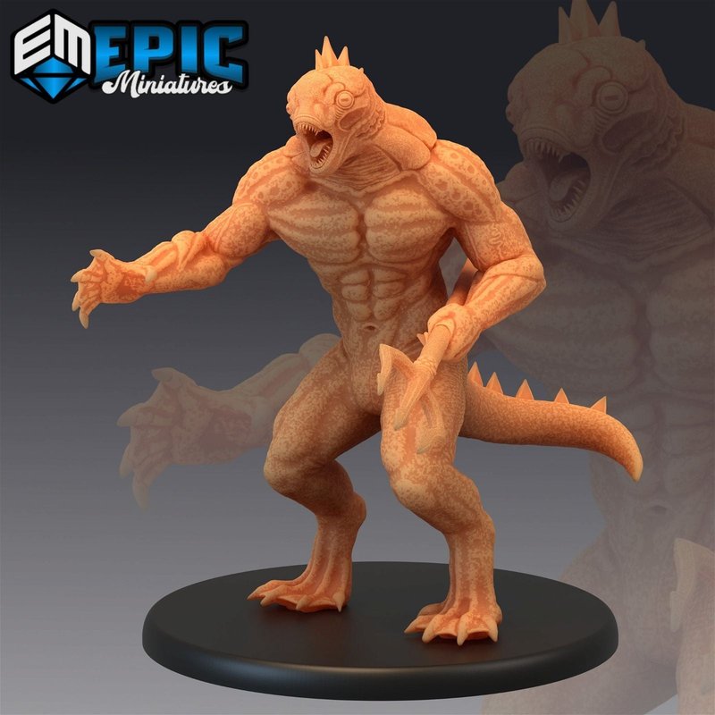 Deep One Abominations 3D-printed model