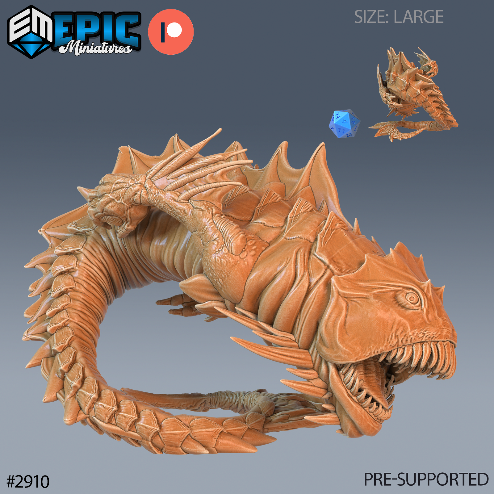 Deep Sea Predator - The Printable Dragon