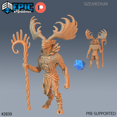Deer Shaman 3D-printed model