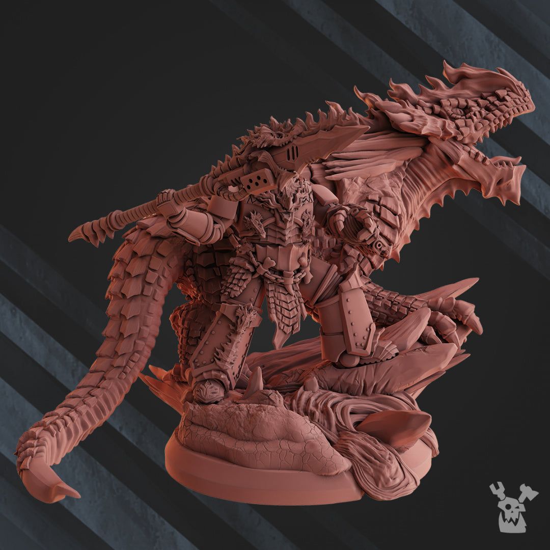 Deinar The Fire Lizard Handler - The Printable Dragon