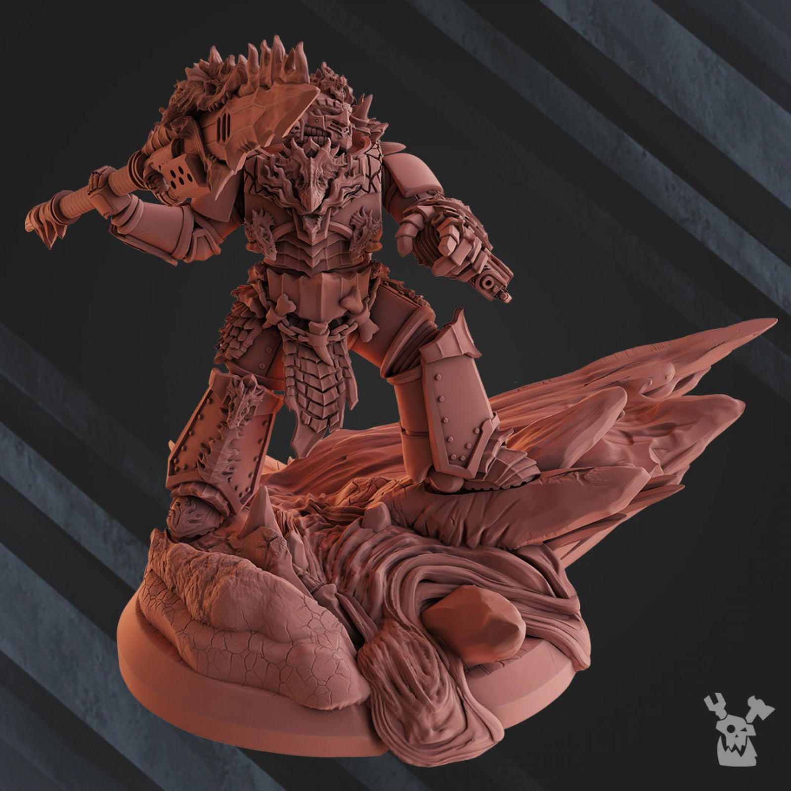 Deinar The Fire Lizard Handler - The Printable Dragon