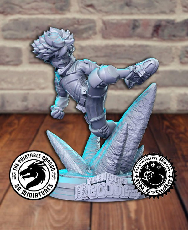 Deku 3D-printed model