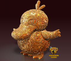 Deluxe Psyduck Statue - The Printable Dragon