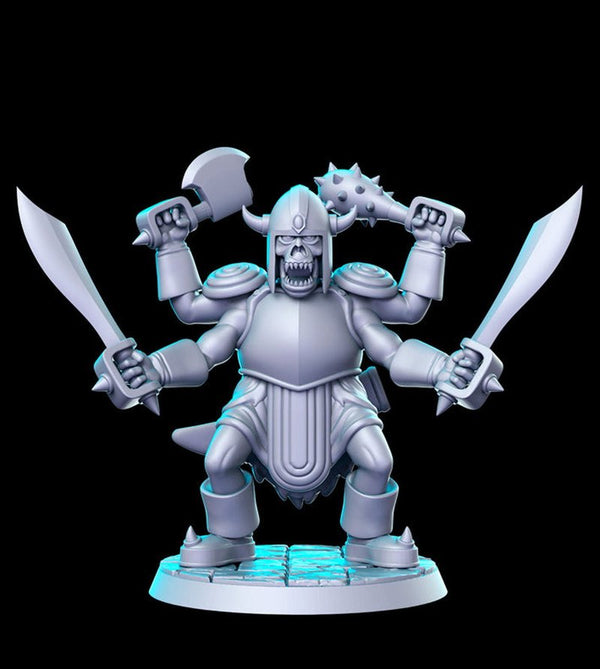 Demon4arms DQ 3D-printed model