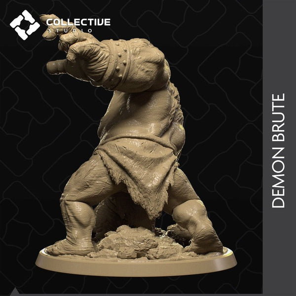 Demon Brute 3D-printed model