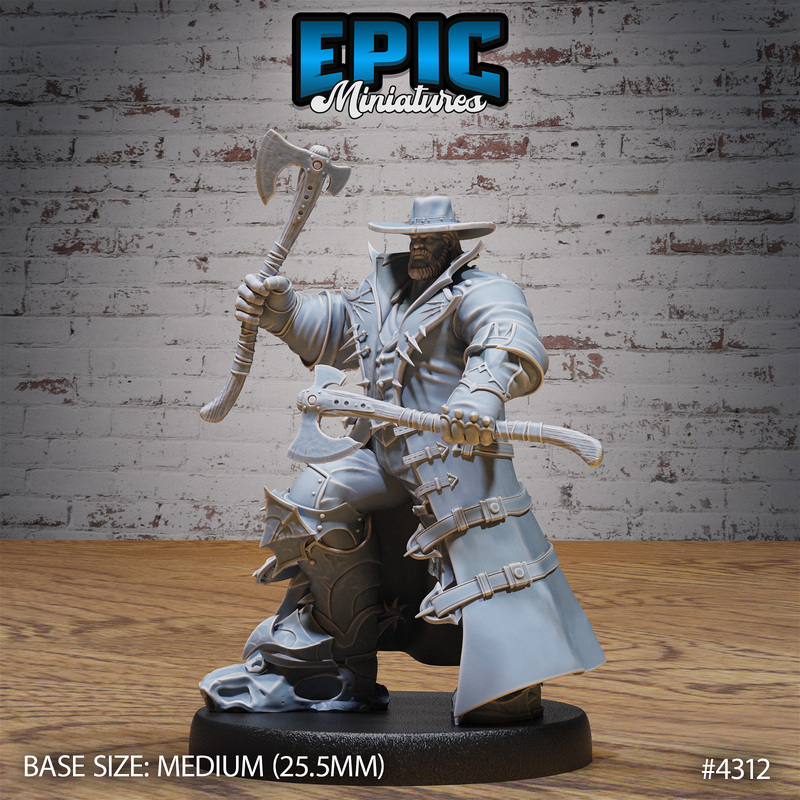 Demon Hunter 3D-printed model
