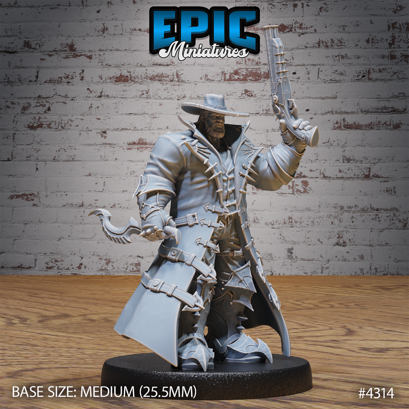Demon Hunter 3D-printed model