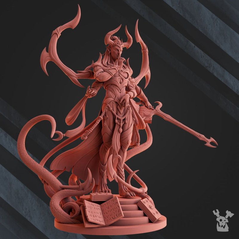 Demon Of Lust Avatar Of Lust 3D-printed model