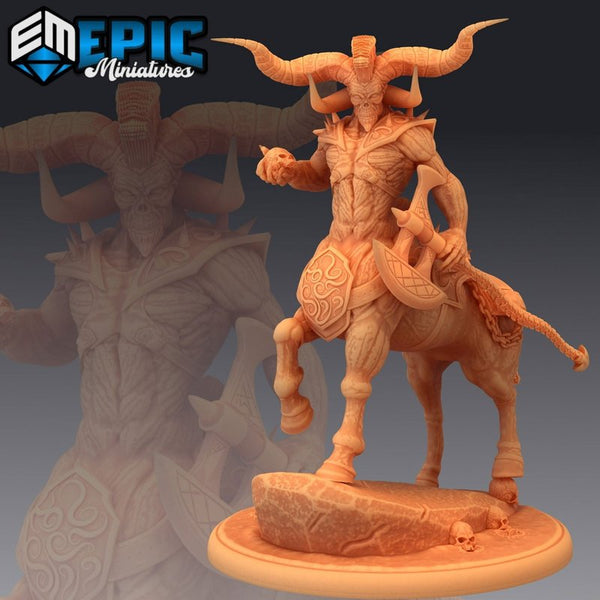 Demonic Centaur 3D-printed model