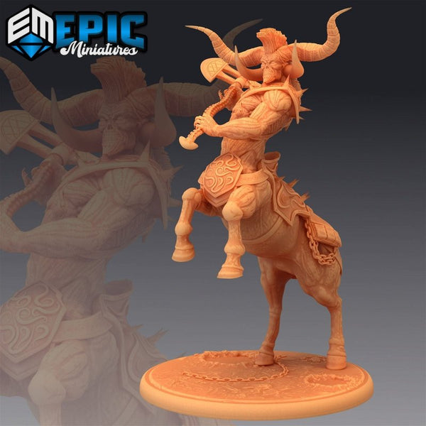 Demonic Centaur 3D-printed model