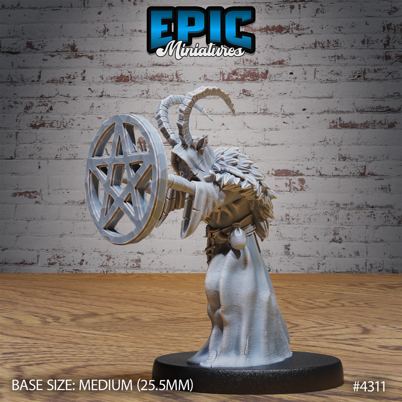 Demonic Cultist 3D-printed model