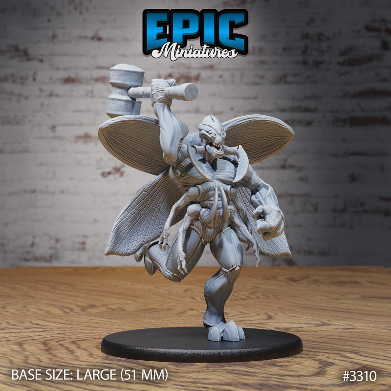 Demonic Insect General 3D-printed model