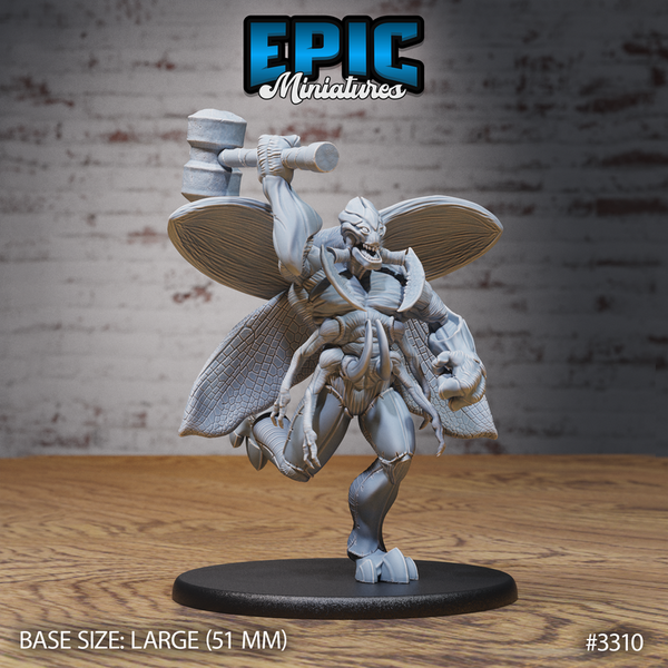 Demonic Insect General 3D-printed model