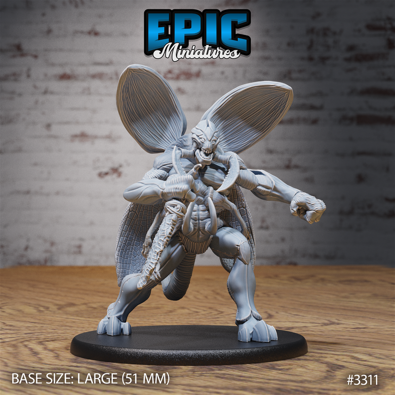 Demonic Insect General 3D-printed model