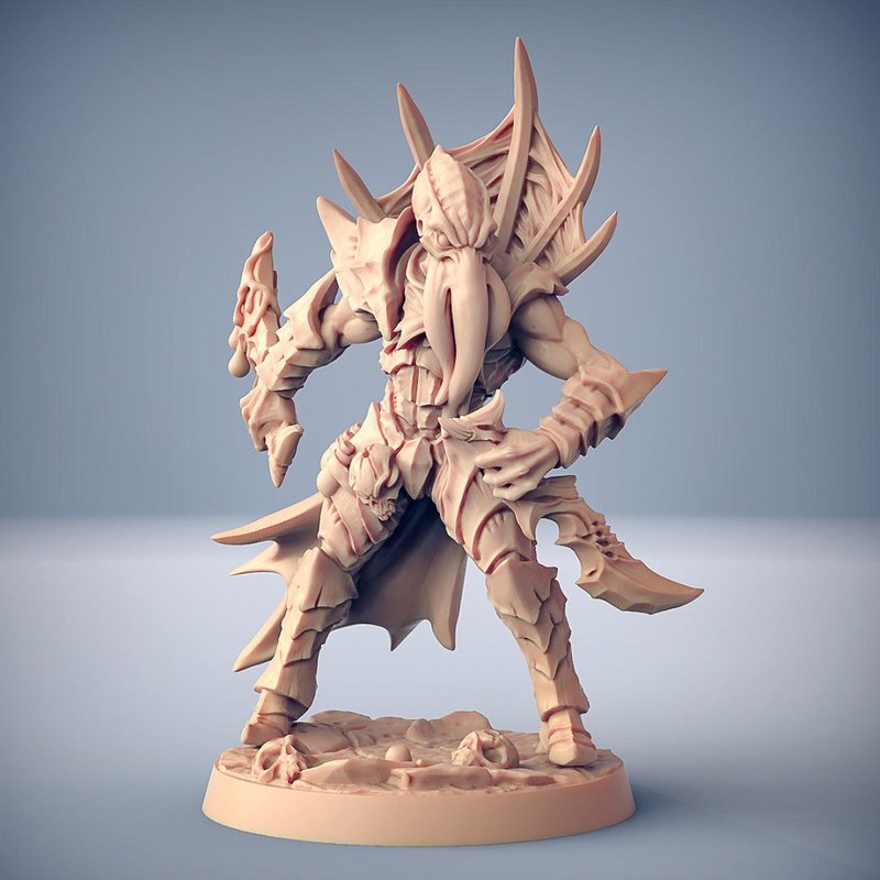 Depth Ones Reavers 3D-printed model