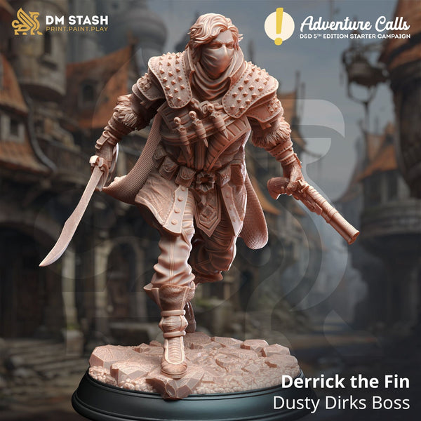 Derrick The Fin - The Printable Dragon