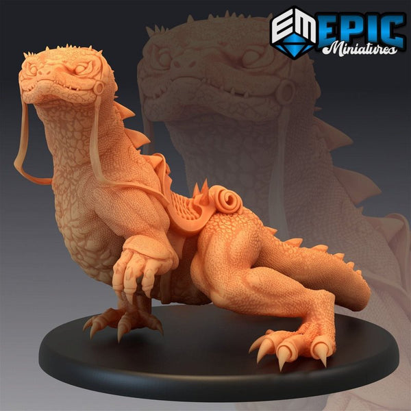 Desert Lizard Mount 3D-printed model