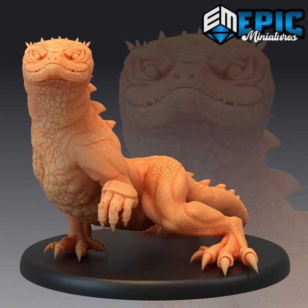 Desert Lizard Wild 3D-printed model