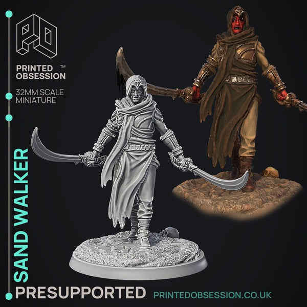 Desert Walker 3D-printed model