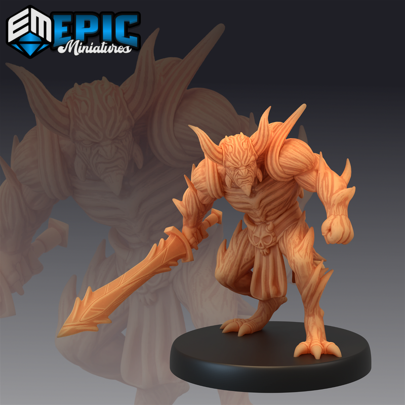 Devil Army 3D-printed model