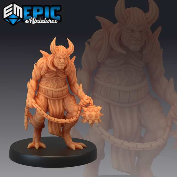 Devil Army 3D-printed model