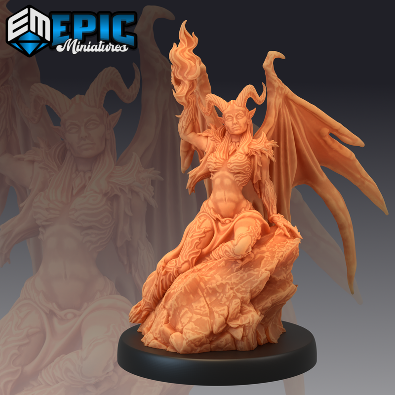 Devil Duchess 3D-printed model