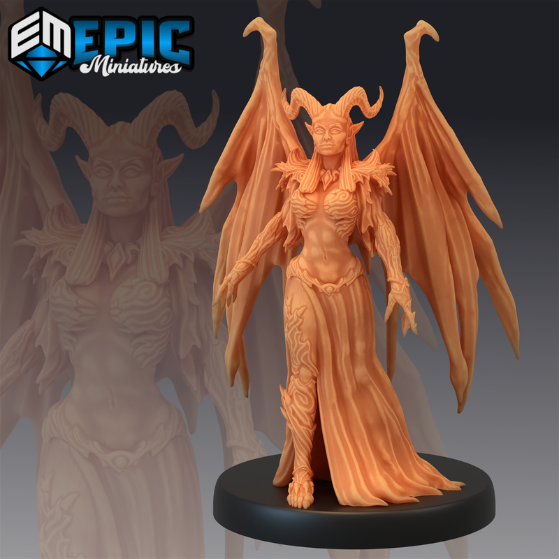 Devil Duchess 3D-printed model