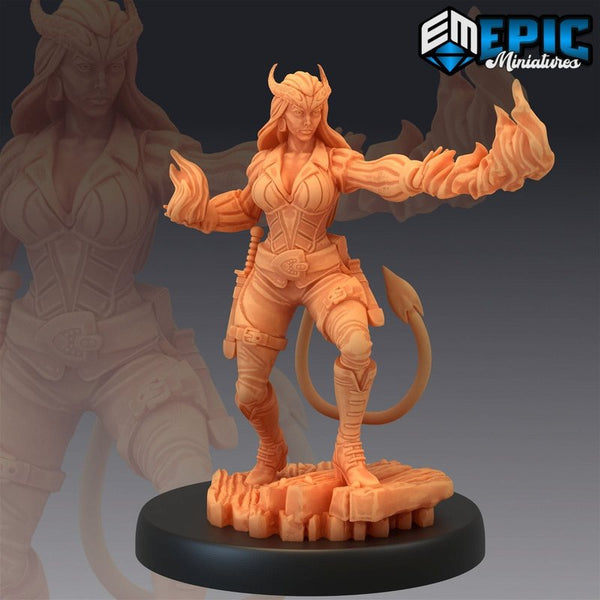 Devil Kin Female 3D-printed model