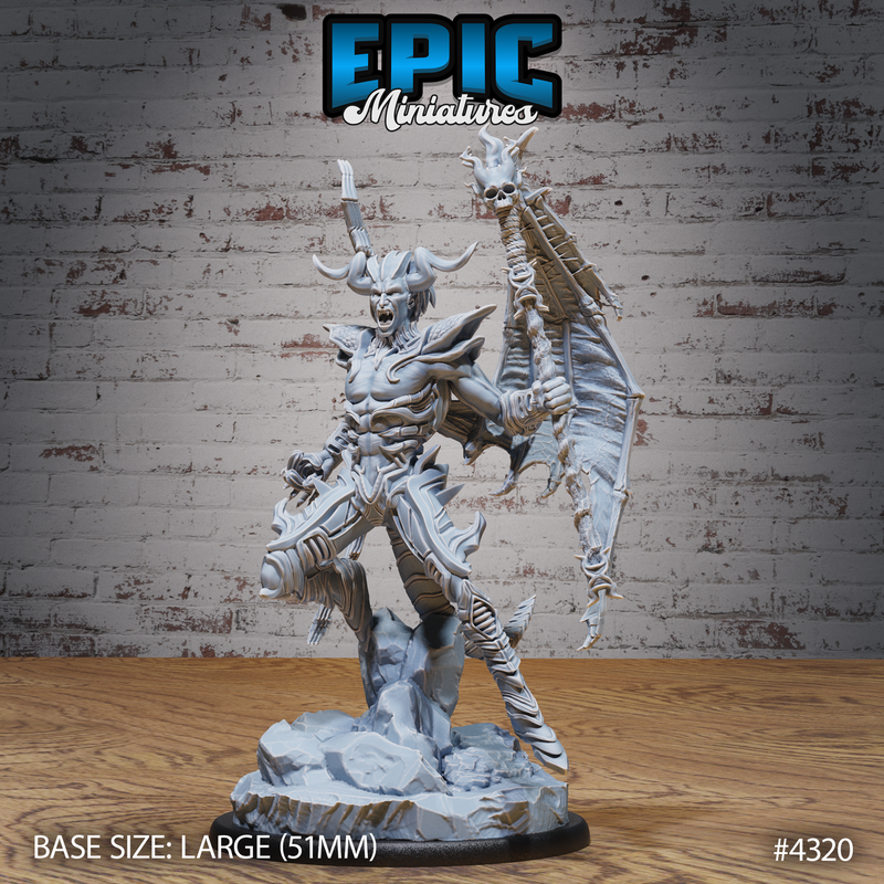 Devil Lord 3D-printed model