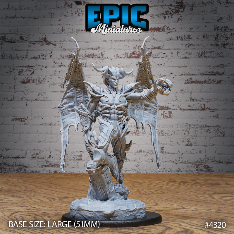 Devil Lord 3D-printed model