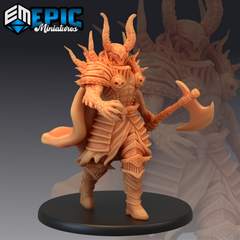 Devil Warlord - The Printable Dragon