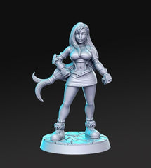 Dhiva 3D-printed model