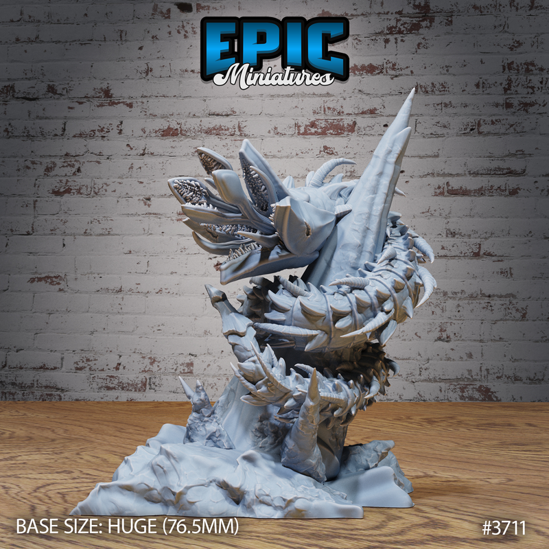 Dhole Worm 3D-printed model