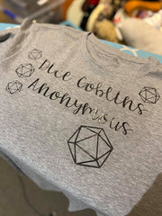 Dice Goblins Anonymous T-shirt - The Printable Dragon