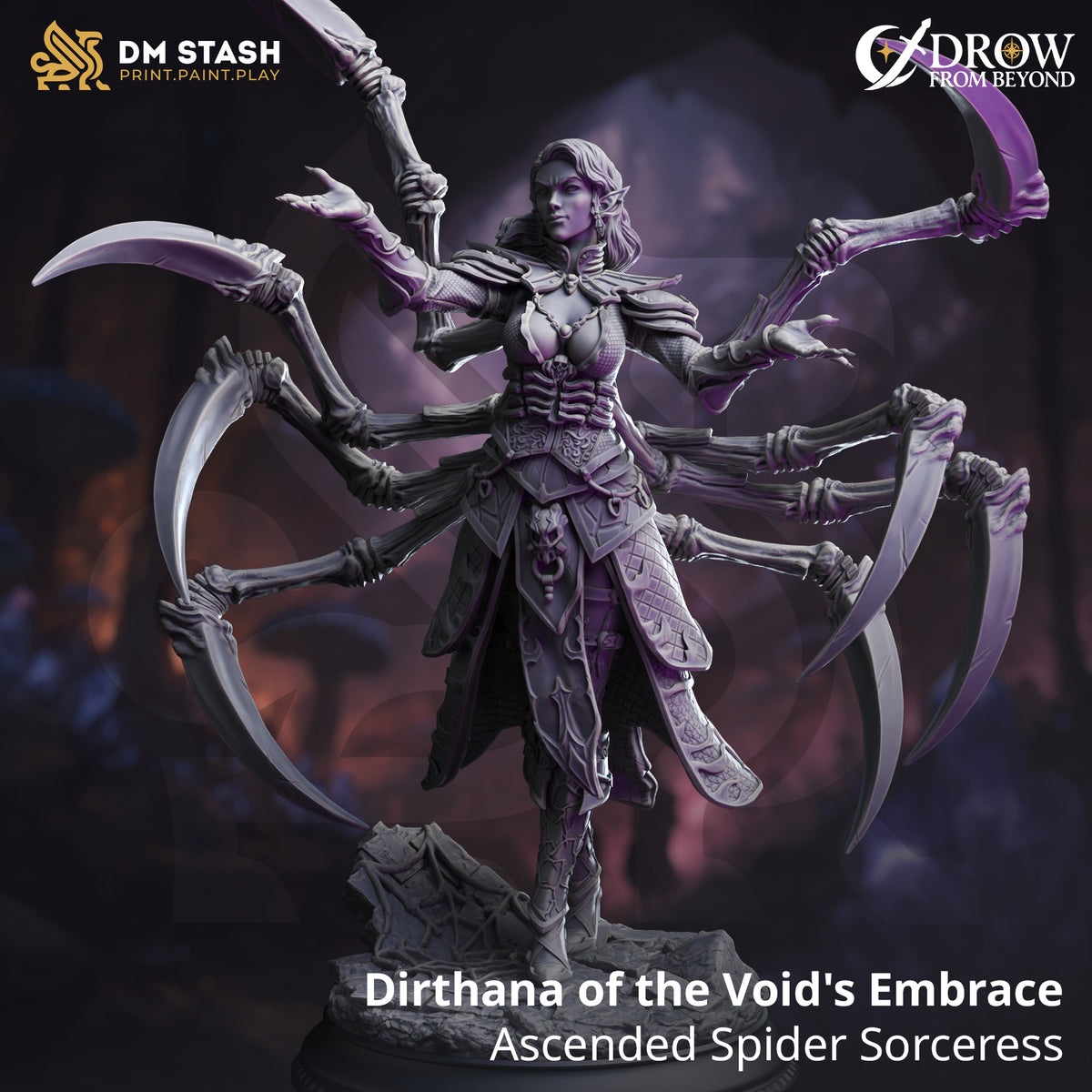 Dirthana of the Void_s Embrace - Ascended Spider Sorceress