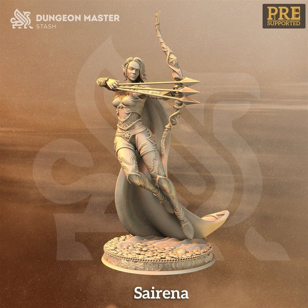 Divine Archer Sairena 3D-printed model