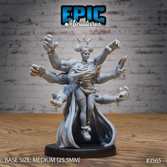 Divine Hands Priestess 3D-printed model