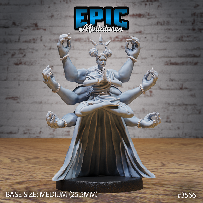 Divine Hands Priestess 3D-printed model
