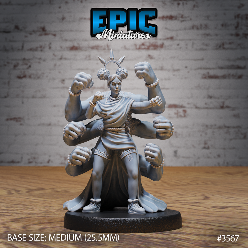 Divine Hands Priestess 3D-printed model