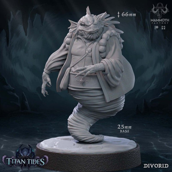 Divorid 3D-printed model