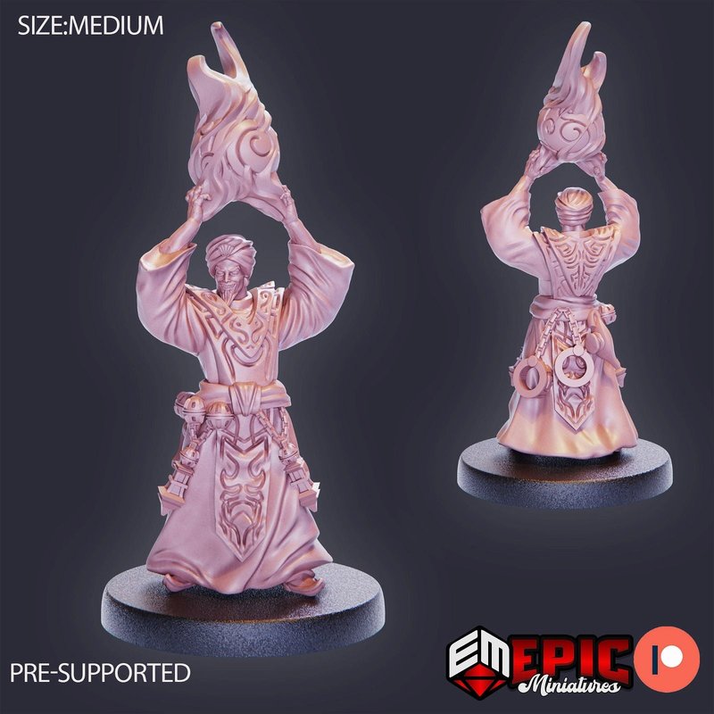Djinni Hunter 3D-printed model