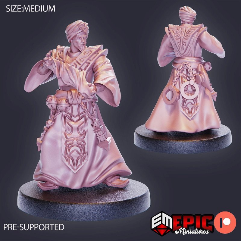 Djinni Hunter 3D-printed model