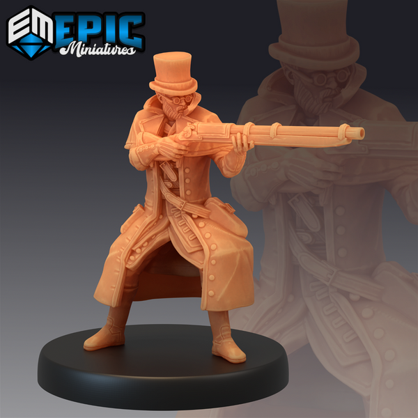 Doctor Arthur Gibbs 3D-printed model