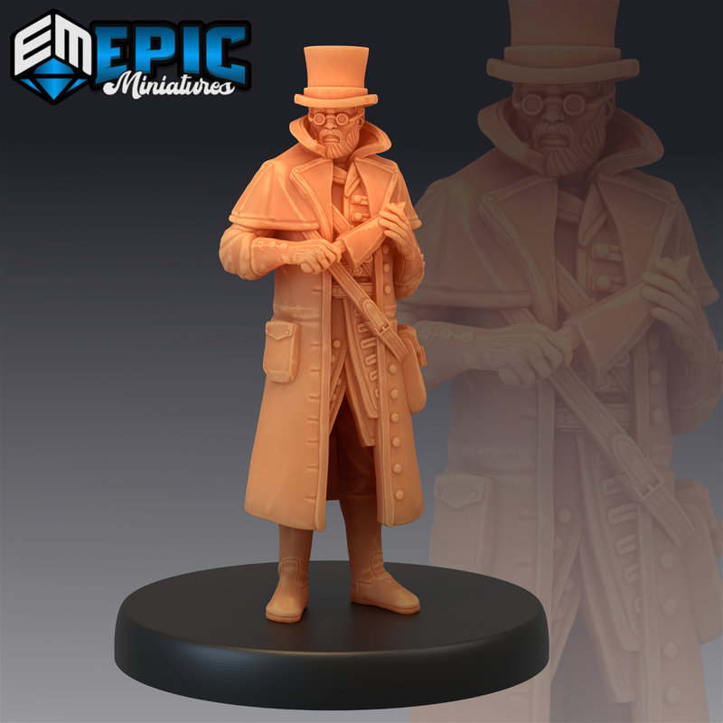 Doctor Arthur Gibbs 3D-printed model
