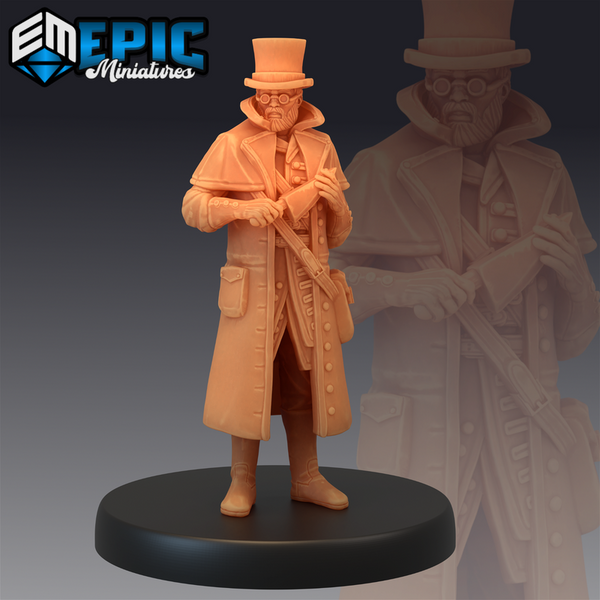 Doctor Arthur Gibbs 3D-printed model