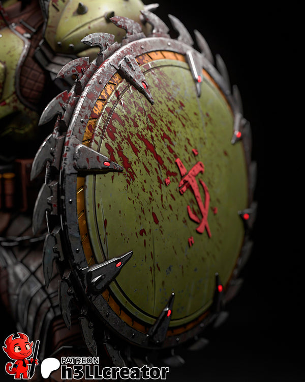 Doom Guy 3D-printed model