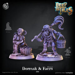 Dormak And Faern - The Printable Dragon