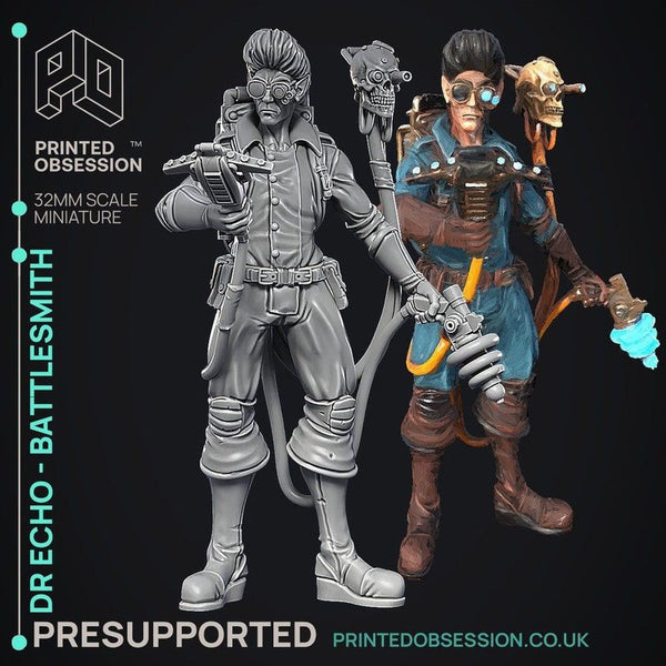 Dr Echo 3D-printed model