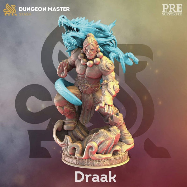 Draak 3D-printed model
