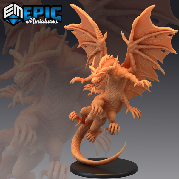 Dracolisk 3D-printed model